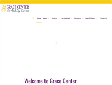 Tablet Screenshot of gracecenter-corvallis.org